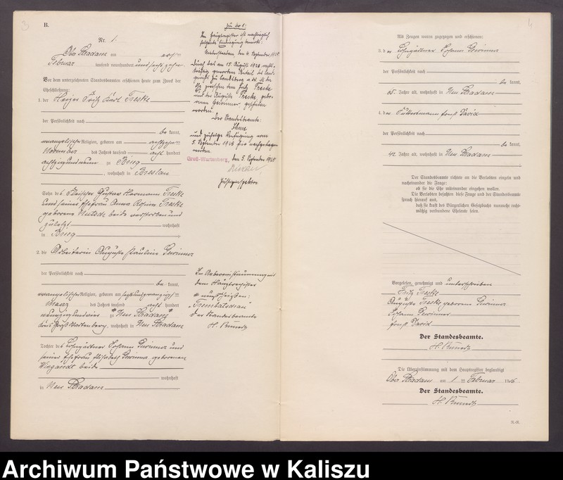Obraz 4 z jednostki "[Księga małżeństw]"