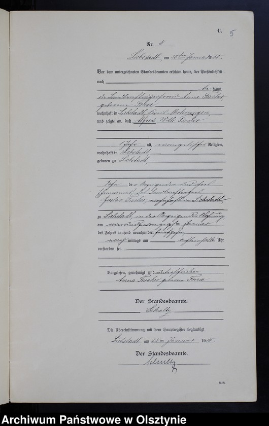 image.from.unit.number "Sterbe-Neben-Register Nr 1 - 47"