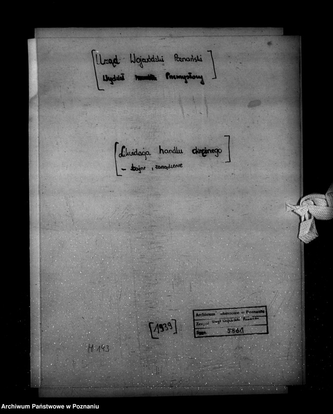 image.from.unit.number "/Likwidacja handlu okrężnego - tajne, zarządzenie/"