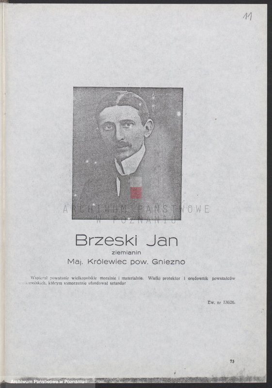 image.from.unit.number "Album pamiątkowy Powstańców Wielkopolskich [ze wstępem pt. "Organizacja i wybuch powstania w Nowotomyskim"]"