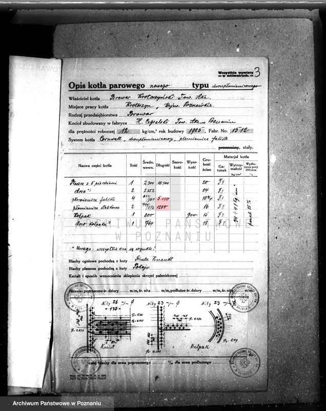 image.from.unit.number "Browar Krotoszyński - Towarzystwo Akcyjne nr woj. kotła 5881"