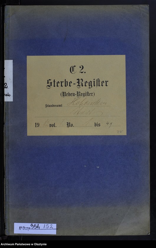 image.from.unit.number "Sterbe-Neben-Register Nr 1 - 49"