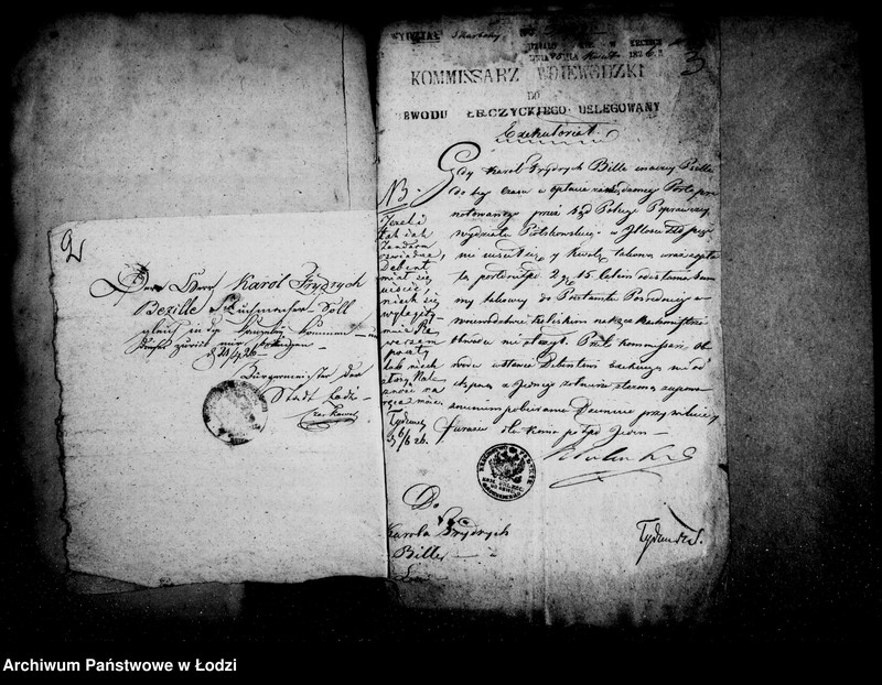 Obraz 7 z jednostki "Akta tyczące się egzekwowania należytości pocztowych"