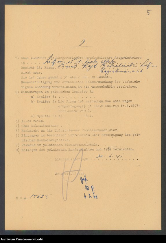 Obraz 7 z jednostki "Szmul Lejb Bakalczuk – handel resztek jedwabnych"