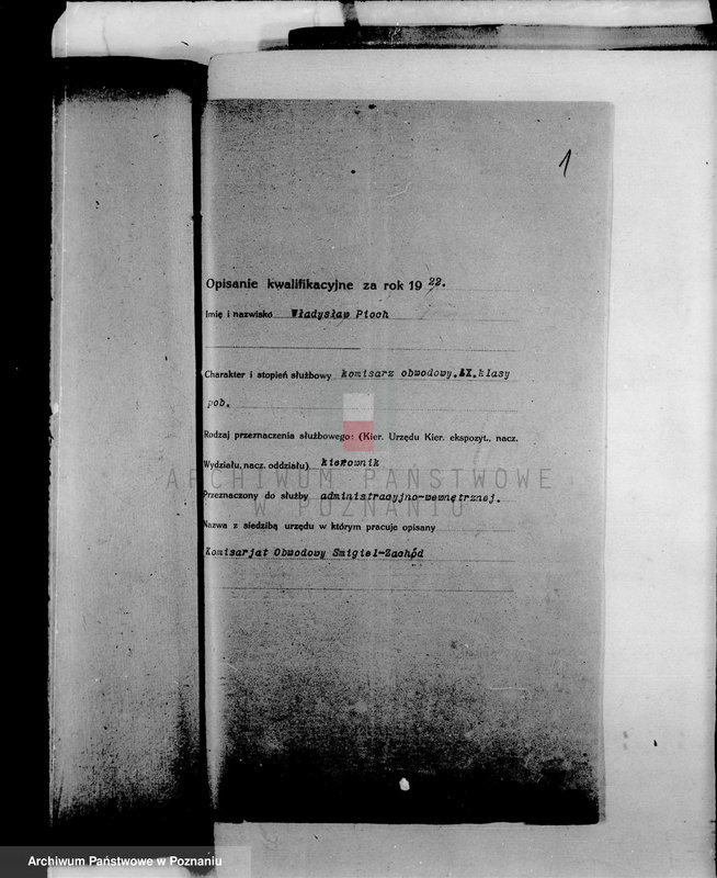 Obraz 5 z jednostki "Stosunki osobiste Władysława Piocha burmistrza miasta Śmigla"