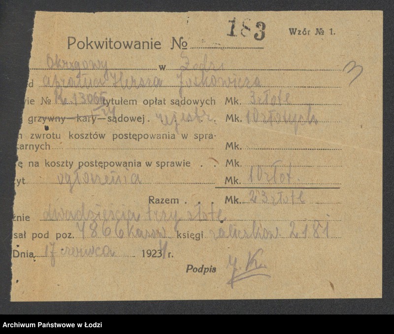 Obraz 5 z jednostki "Abram Hersz Jaskowicz – sprzedaż drobiu"