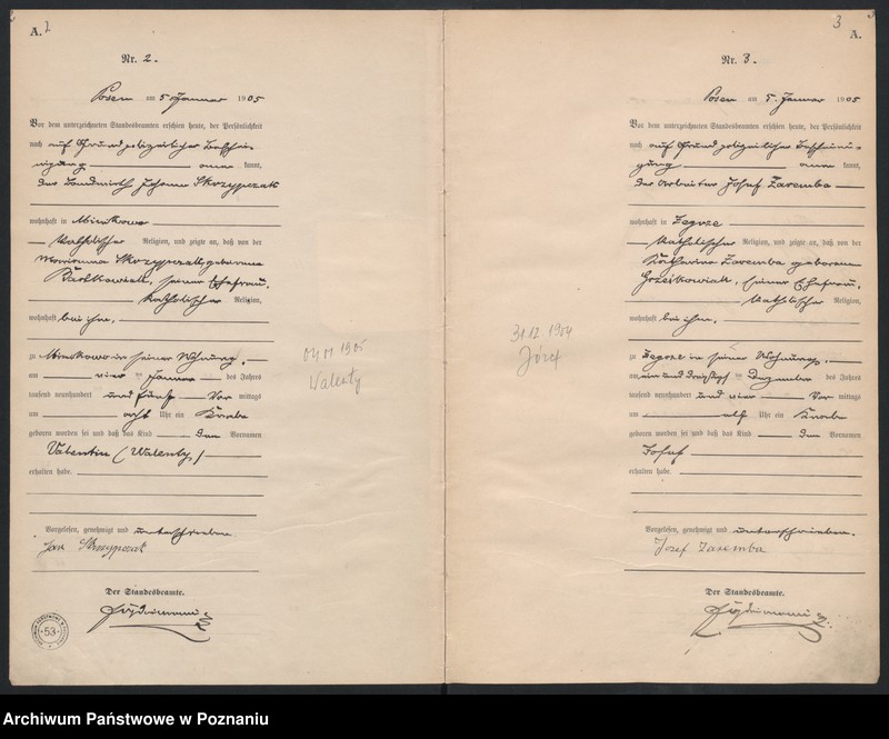 Obraz 4 z jednostki "Księga miejscowa urodzeń"