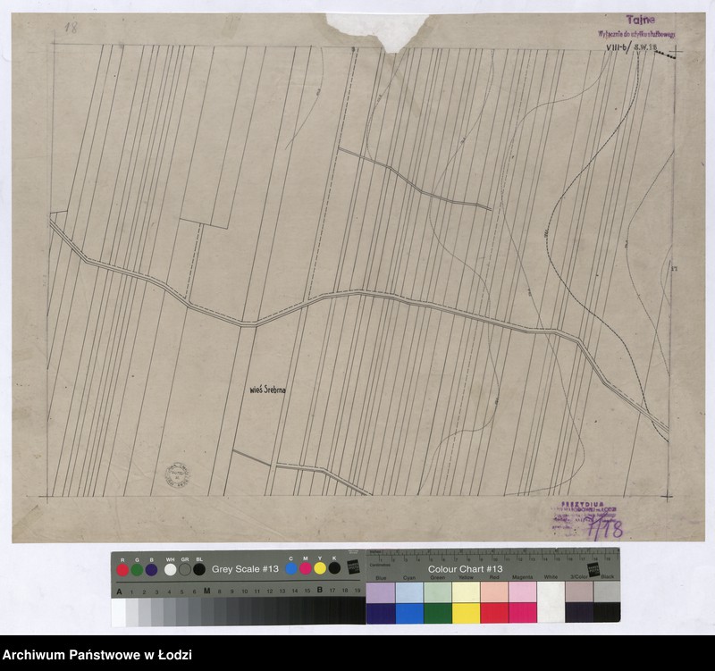 Obraz 1 z jednostki "Plan m. Łodzi 1:2000. Sekcja SW18"