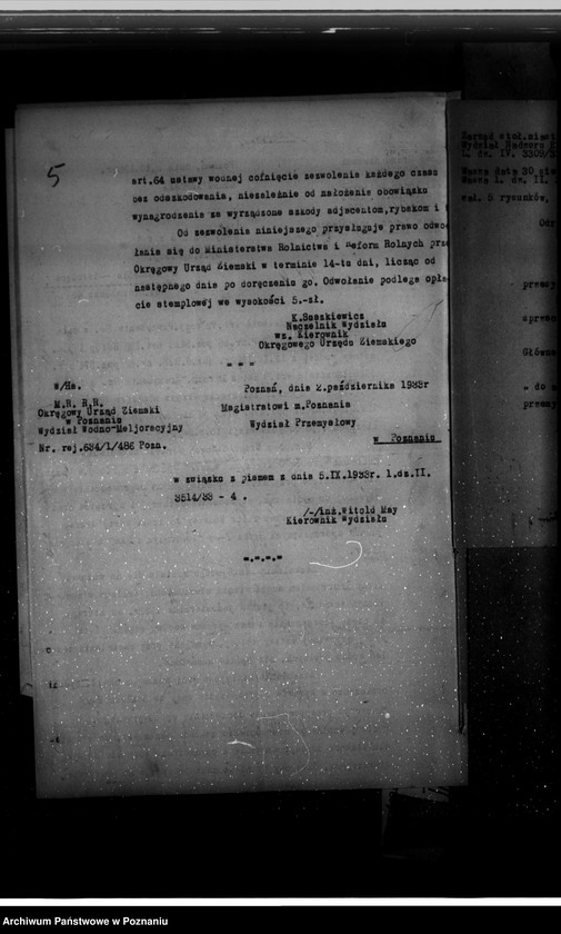 Obraz 9 z jednostki "Zatwierdzenie dodatkowe zakładu przemysłowego Firmy "Knorr" spółka z o. o. w Poznaniu"