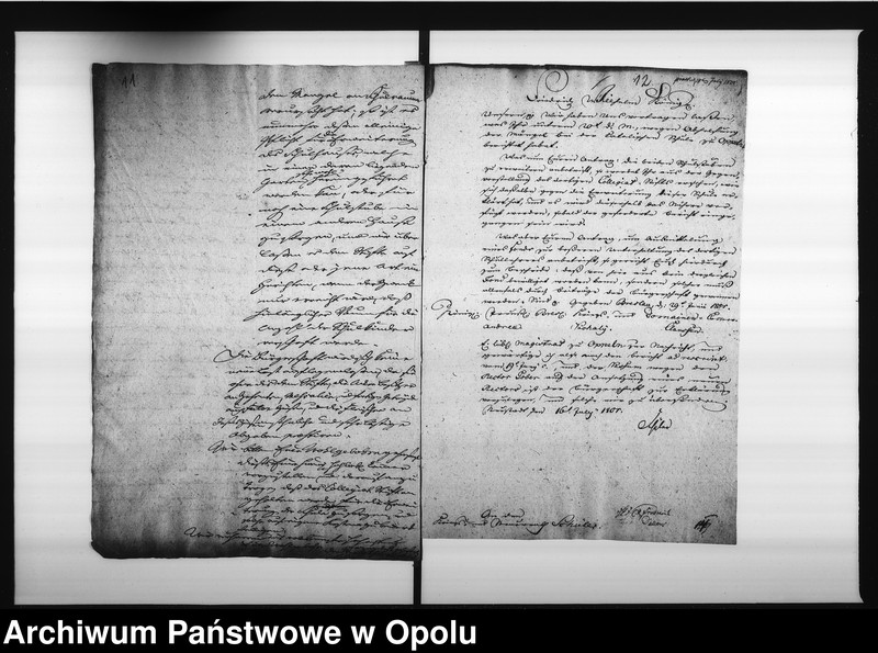Obraz 12 z jednostki "Acta Specialia des Magistrats zu Oppeln wegen Vergrösserung der katholischen Stadt-Schule hieselbst"