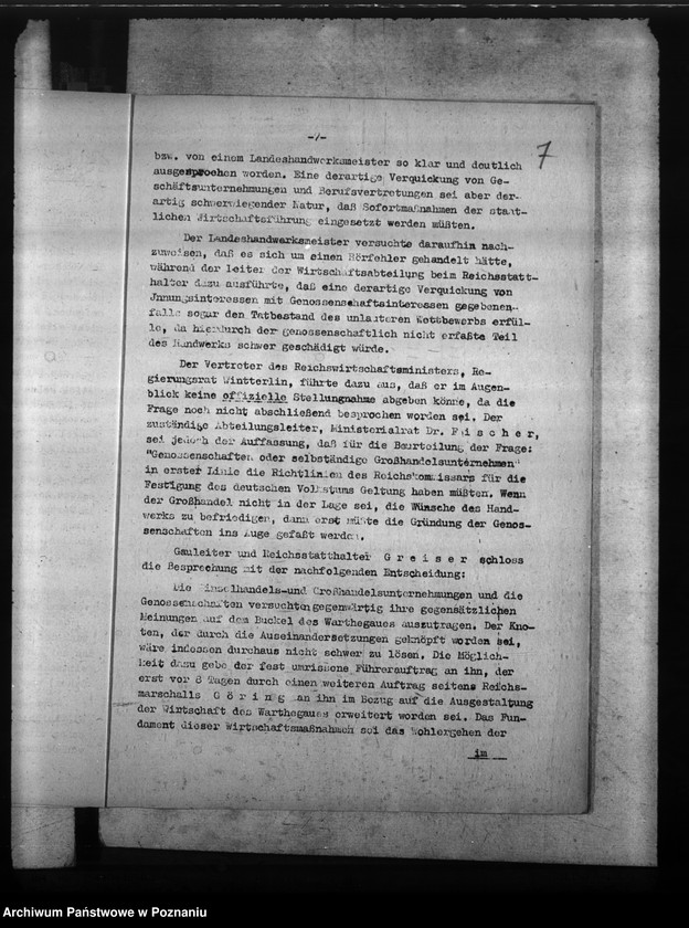 Obraz 11 z jednostki "Sprawozdania i protokoły zebrań w sprawie rzemiosła"