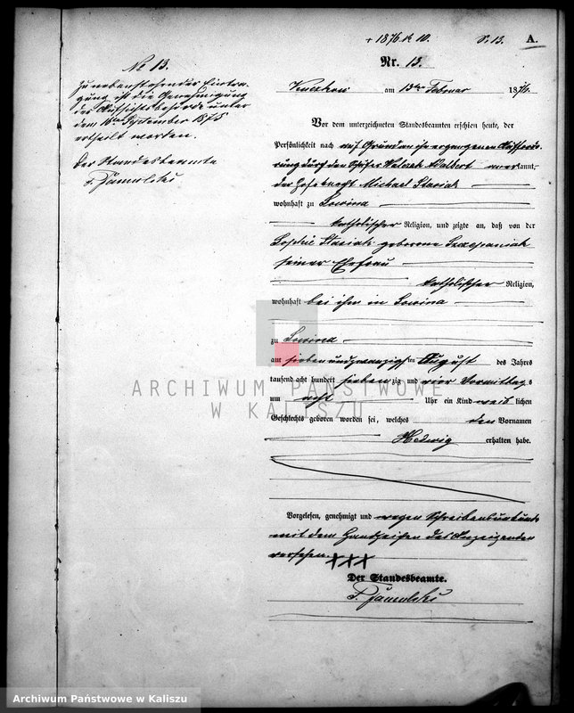 Obraz 16 z jednostki "[Księga urodzeń]"