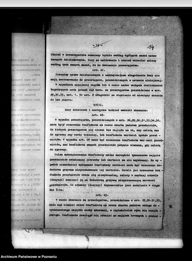 Obraz 18 z jednostki "Sprawy prawne ogólne okólniki i rozporządzenia ministerialne"