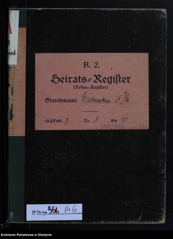 image.from.unit.number "Heirats-Neben-Register Nr 1 - 50"