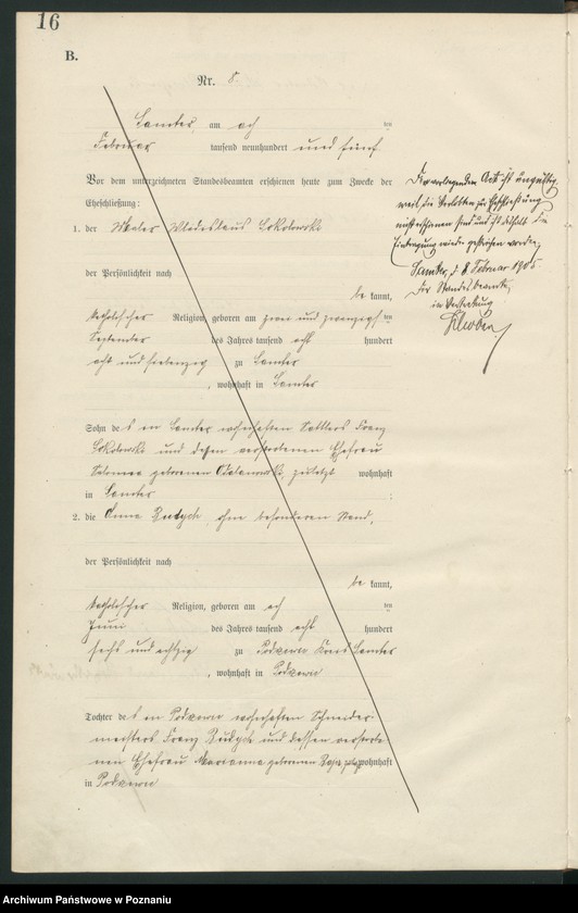 Obraz 18 z jednostki "Heirats-Haupt-Register"