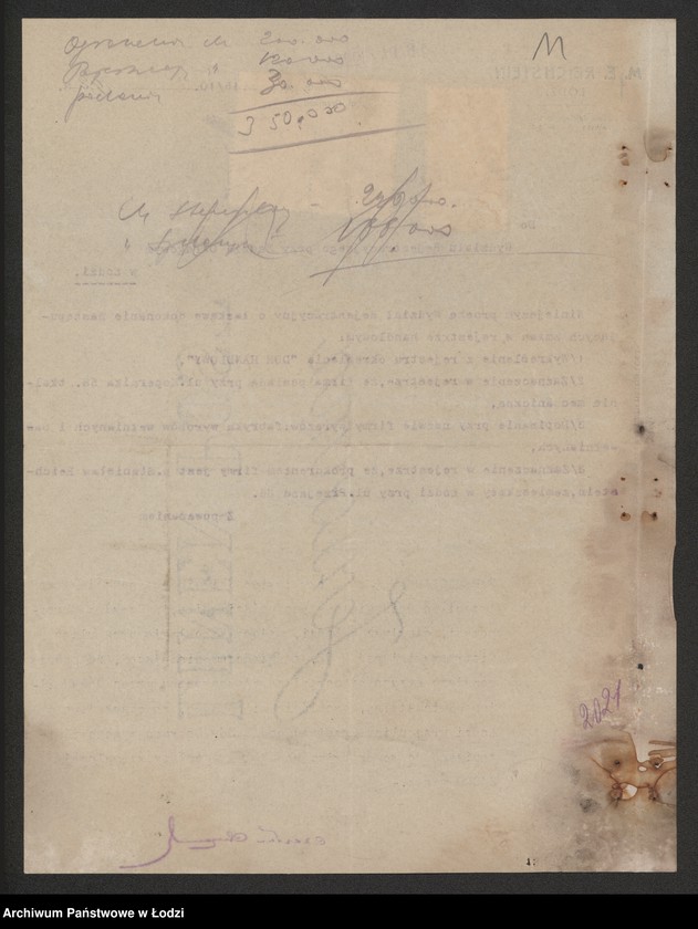 Obraz 13 z jednostki "Maks E. Reichstein – dom handlowy"