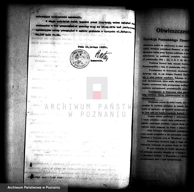 Obraz 9 z jednostki "Przymusowe przetargi nieruchomości w powiecie wyrzyskim"