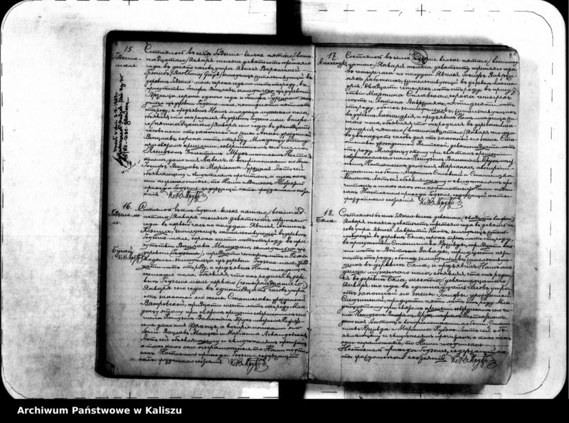 Obraz 15 z jednostki "Duplikat akt urodzeń, małżeństw, zgonów"