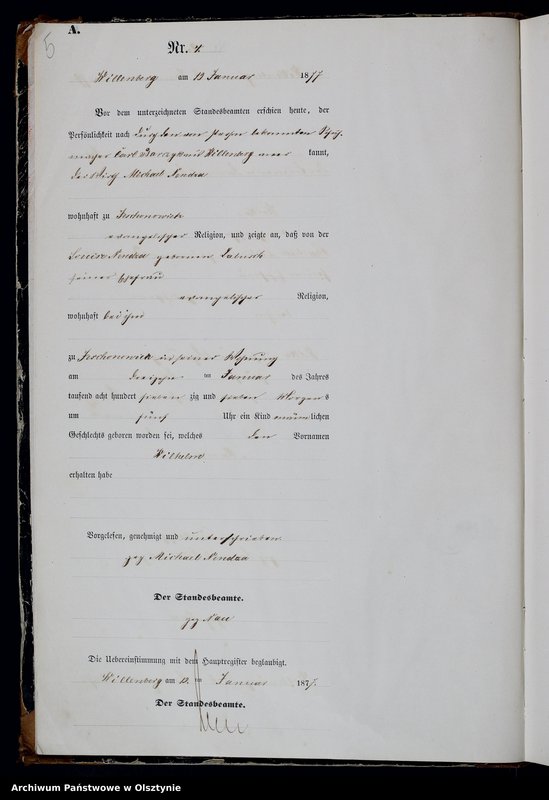 image.from.unit.number "Geburts-Haupt-Register Nr 1 - 223"