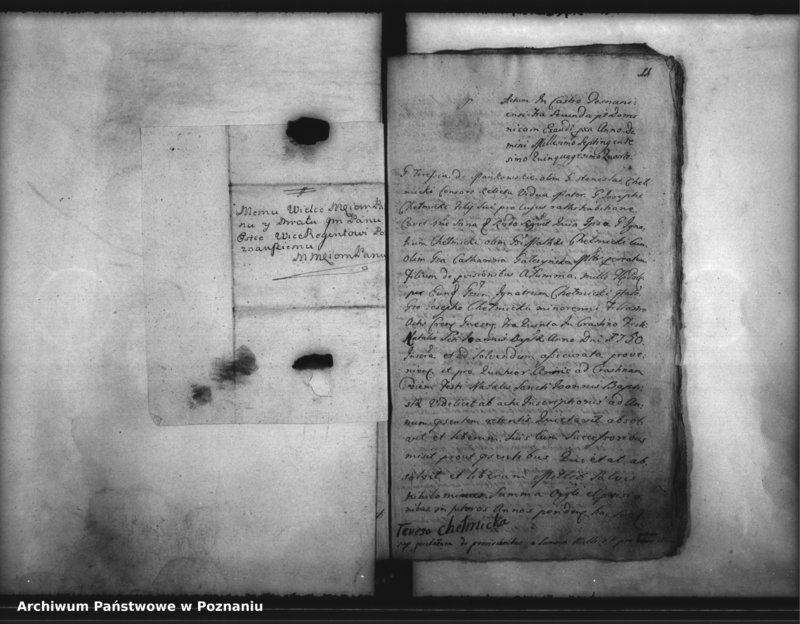 Obraz 18 z jednostki "Inscriptiones, resignationes [protocollon]"