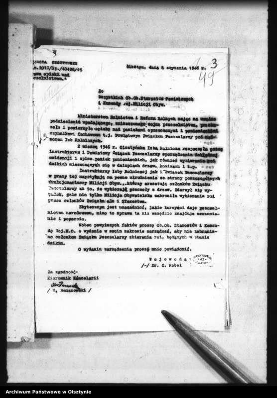 image.from.unit.number "Okólniki, pisma okólne i zarządzenia"