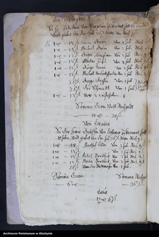 image.from.unit.number "Kirchen Rechnung des Kirchspiels Herzogswalde /1667-1669, 1681, 1708, 1709, 1712, 1715, 1717-1720./"