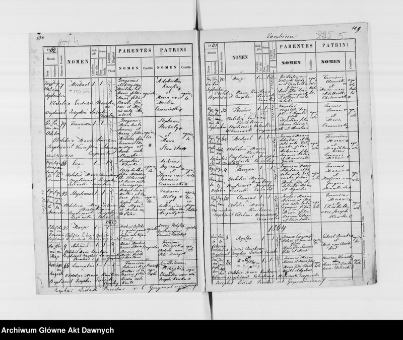 image.from.unit.number "Parafia: Ostapie (Grzymałów)*. Dekanat: Skałat. Księga metrykalna urodzeń tylko dla wsi Zarubińce. Tom I."