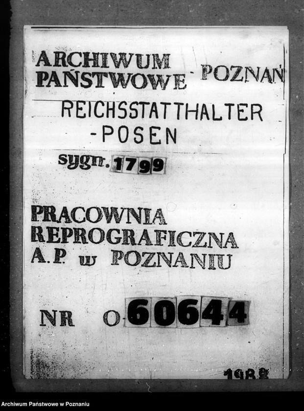 Obraz 1 z jednostki "Sparkassen und Giroverband Wartheland"