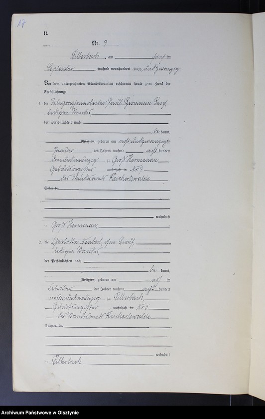 image.from.unit.number "Heirats-Neben-Register Nr 1 - 20"
