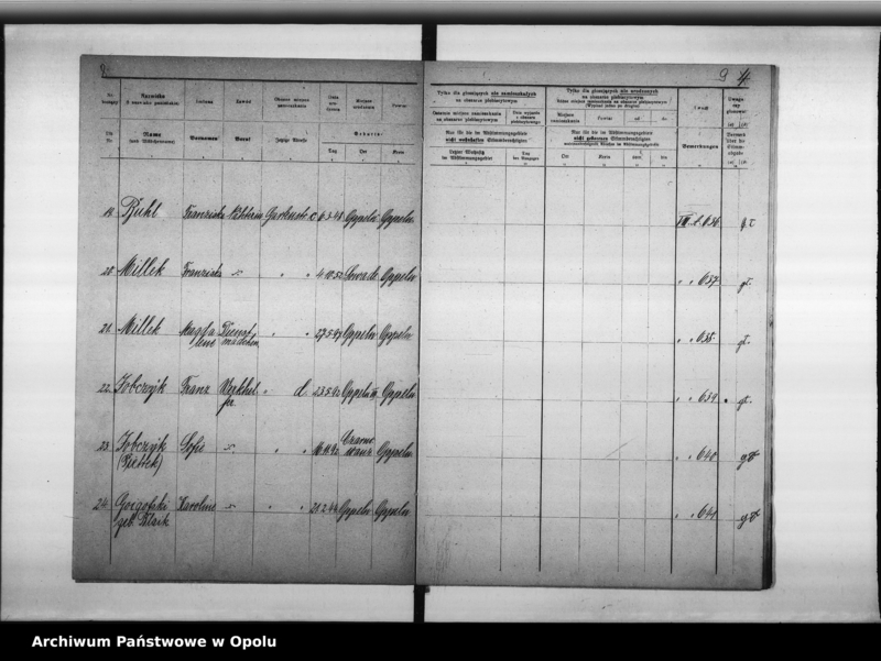 Obraz 9 z jednostki "27. Wahlbezirk Wahllokal: Schule II Nikolaistrasse 32"