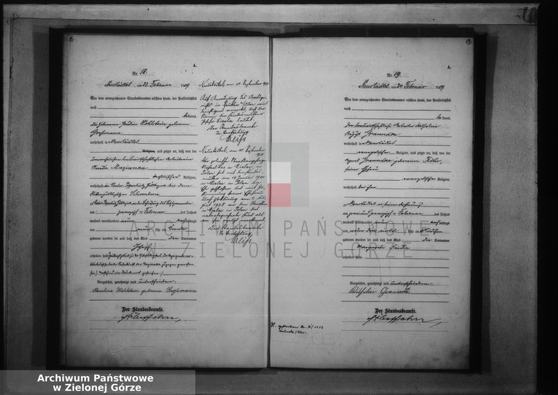 image.from.unit.number "Geburts-Haupt-Register 1909 No. 1 bis 104"