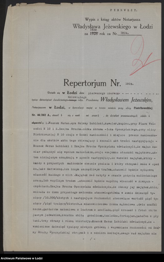 Obraz 4 z jednostki "Szajna Brucha Lubińska – The Luntsch Hat – sprzedaż kapeluszy i czapek"
