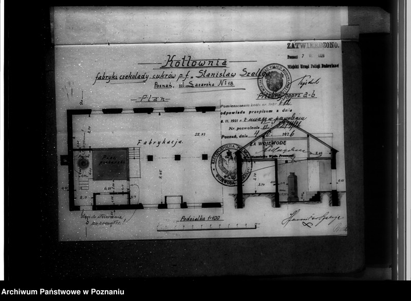 image.from.unit.number "Fabryka czekolady i cukierków deserowych St. Szeligi w Poznaniu ul. Łazarska 18"