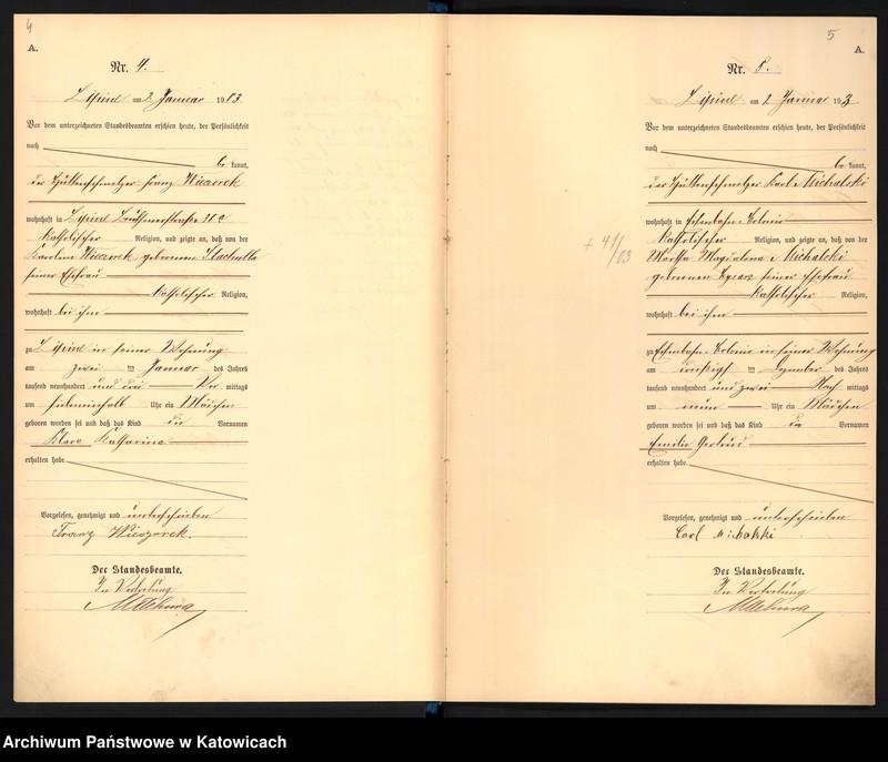 image.from.unit.number "Księga urodzeń T.1 nr 1-584"