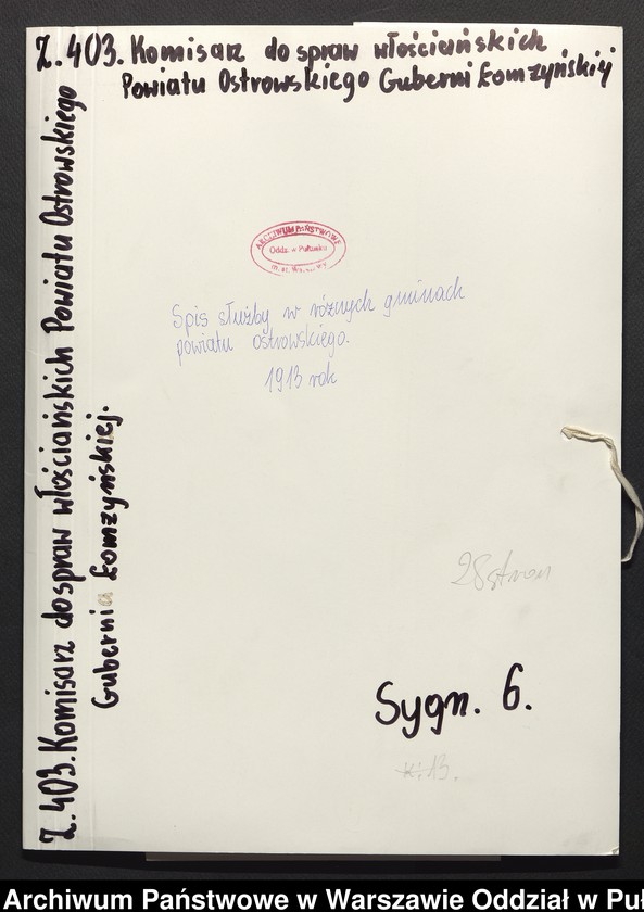 image.from.unit.number "Spis służby w różnych gminach powiatu ostrowskiego"