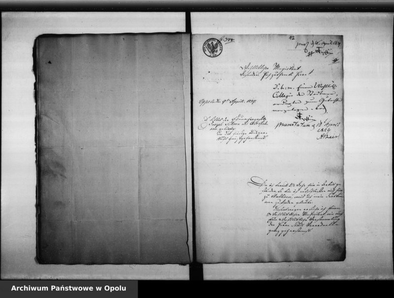 Obraz 13 z jednostki "Acta von Annahme und Vereidung der neuen Bürger bei der Stadt Oppeln"