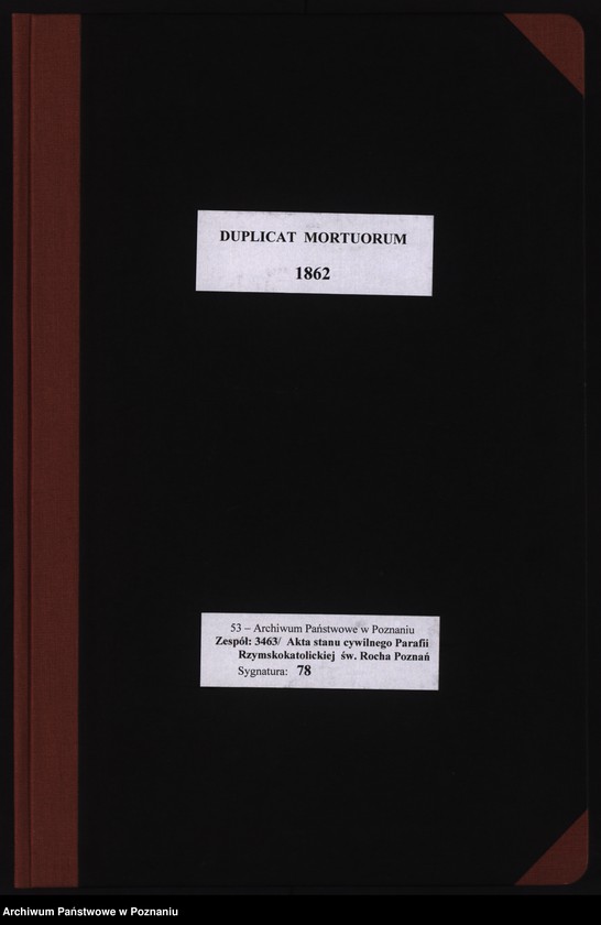 Obraz 2 z jednostki "Duplicat mortuorum"