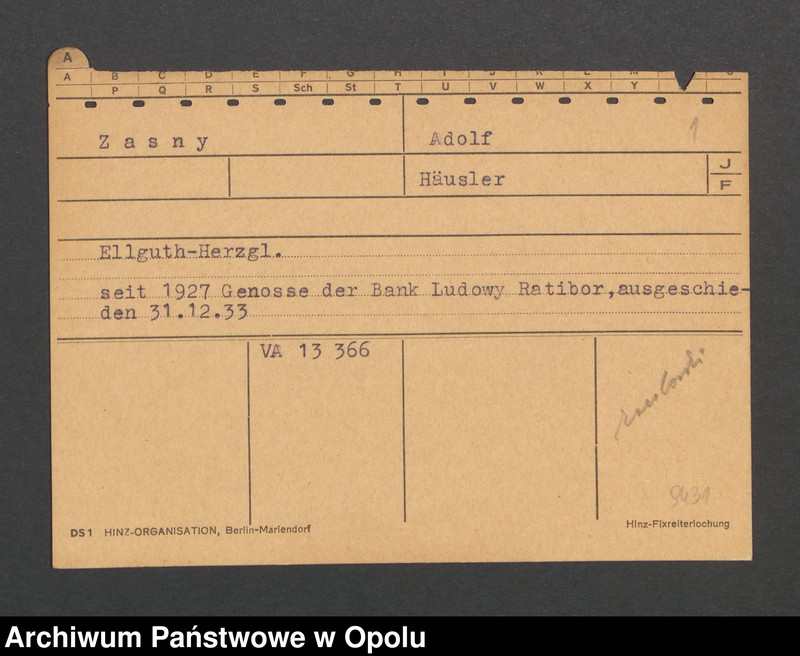 Obraz 3 z jednostki "[Zasny Adolf, Ellguth-Herzoglich]"