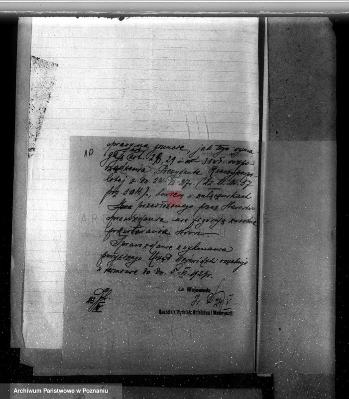 Obraz 13 z jednostki "Sprawa zmiany rodzaju użytkowania 25,47 ha gruntów leśnych w majątku Ozorzyn dla celów parcelacji powiat kolski"