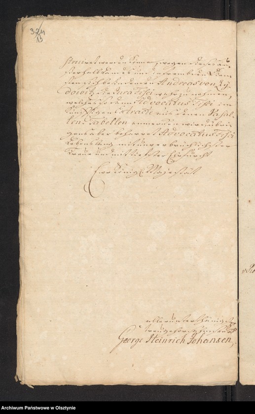 image.from.unit.number "In S. [Sachen] des Fähndrich Andreas von Zydowitz wegen seiner Abwesenheit"