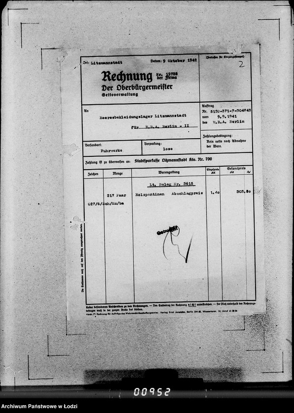 Obraz 6 z jednostki "371 Holzpantoffeln A-K. Auslieferung"