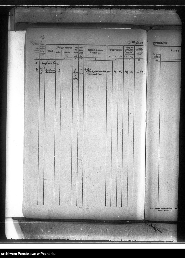 Obraz 11 z jednostki "Wyłączenie z art.. 4/5 ustawy o wykonaniu reformy rolnej z majątku Muchocin powiatu międzychodzkiego"