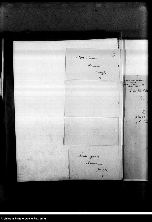 Obraz 6 z jednostki "Korespondencja w sprawach organizacyjno-personalnych Obozu Zjednoczenia Narodowego - podanie w sprawie poparcia, opinii, zaproszenia i powiadomienia o zebraniach, deklaracje"