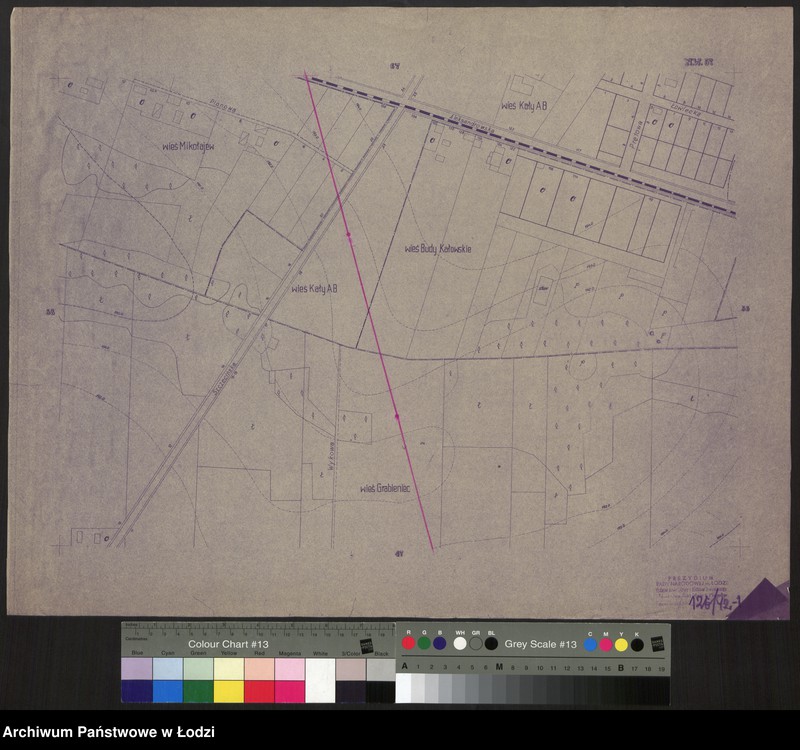Obraz 1 z jednostki "Plan miasta Łodzi Sekcja NW 57"