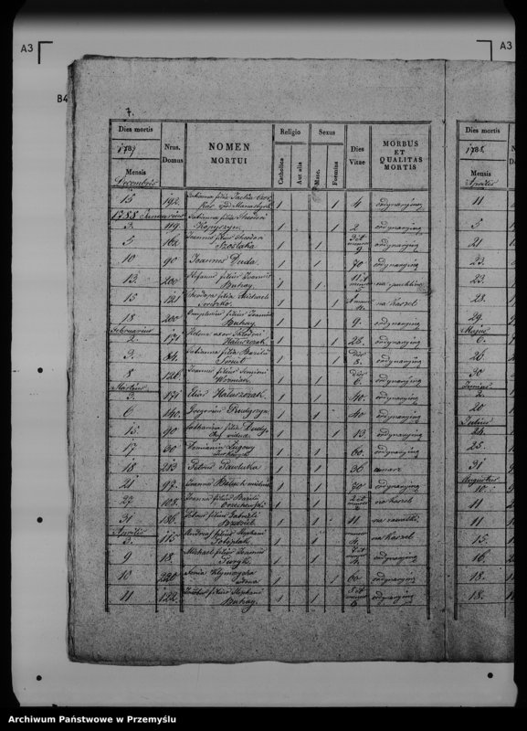 Obraz 12 z jednostki "[Kopie ksiąg metrykalnych parafii Werchrata z filią Prusie (dekanat Rawa Ruska)]"