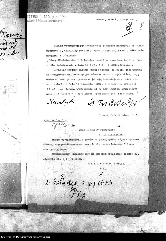 Obraz 13 z jednostki "Pow. lekarz Weterynaryjny Kościerzyna"