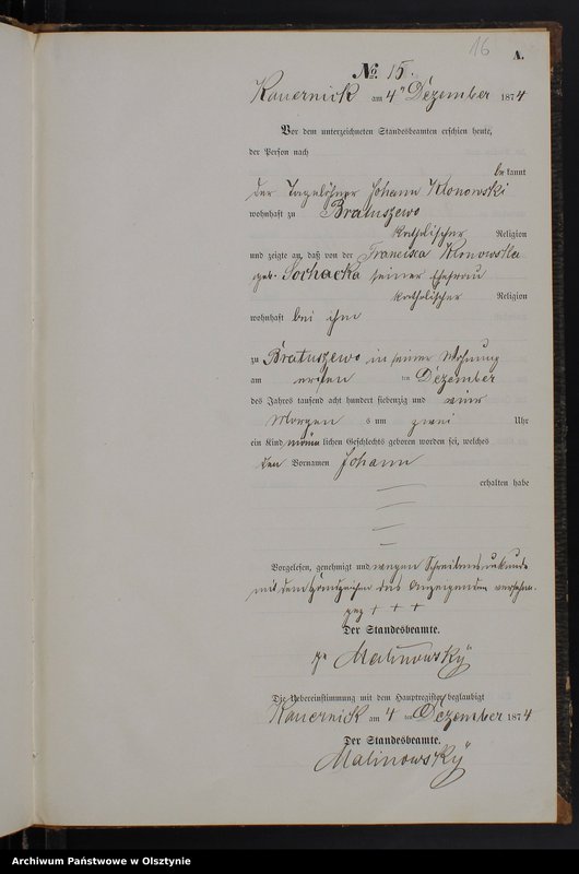image.from.team "Urząd Stanu Cywilnego w Brzoziu Lubawskim pow. nowomiejski"