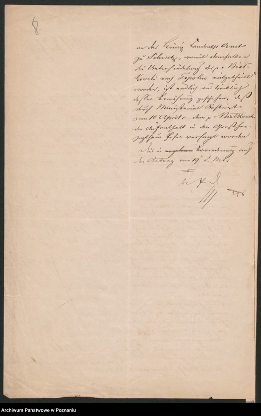 Obraz 12 z jednostki "A. betr. den polnischen Emigranten Leopold von Białkowski"