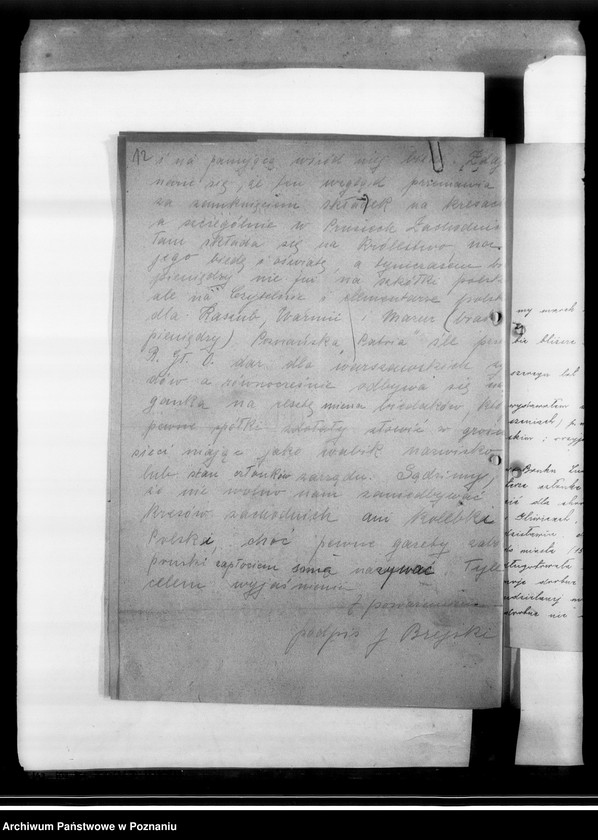 image.from.unit.number "Korespondencja - listy jeńców wojennych o pomoc materialną i prawną z różnych obozów jenieckich."