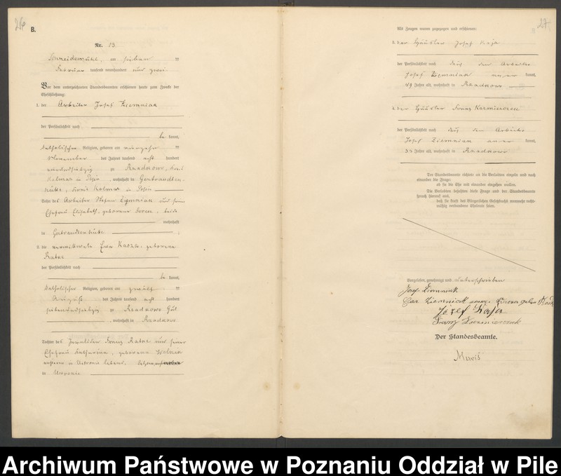 image.from.unit.number "Księga małżeństw"